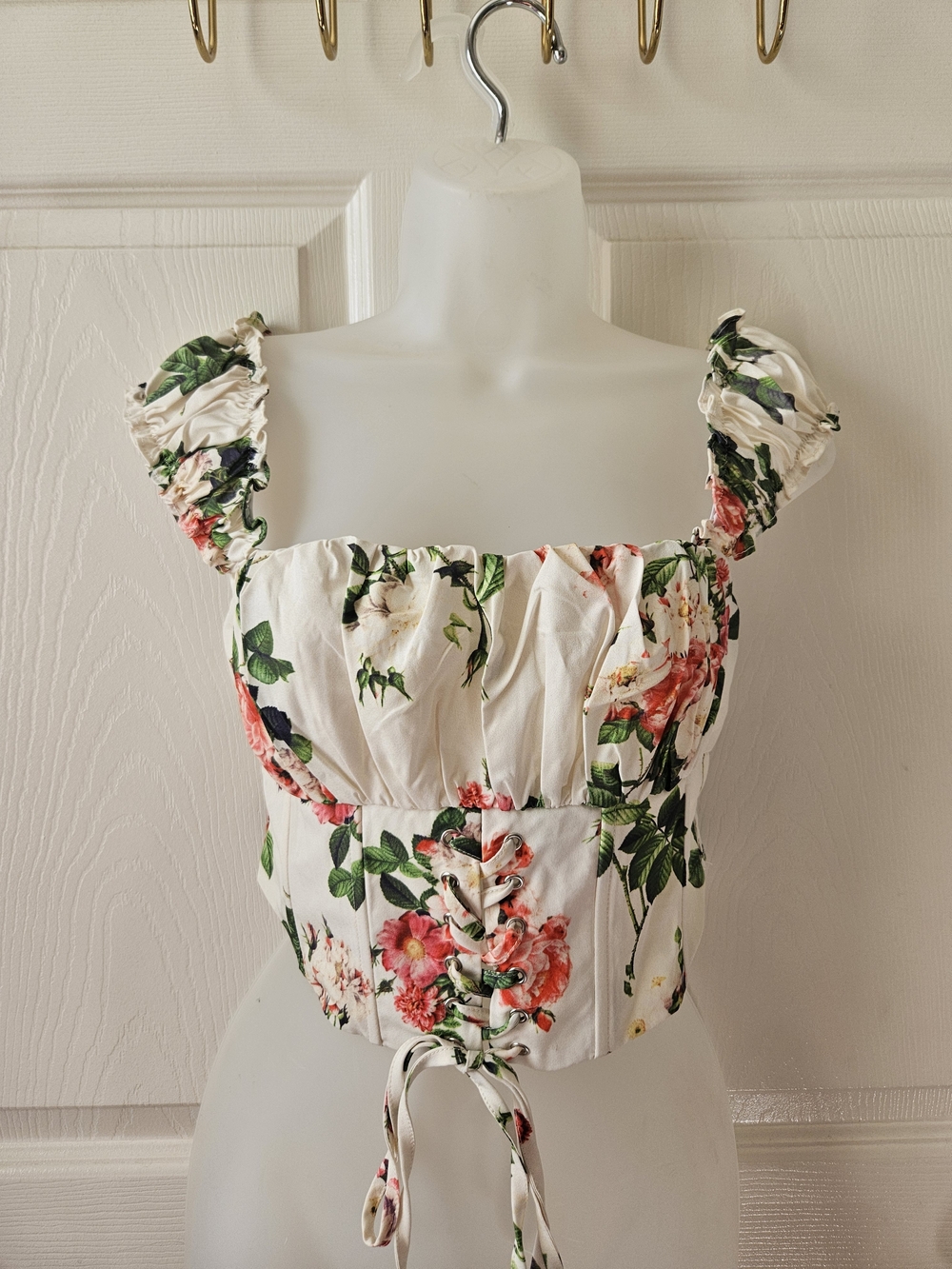 Corset Floral Top